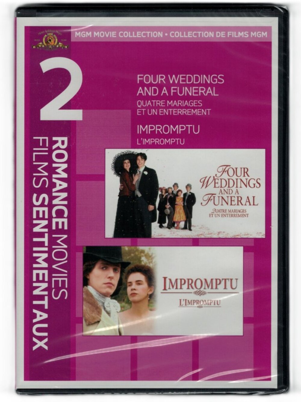 Four Weddings and a Funeral / Impromptu (DVD) Hugh Grant NEW